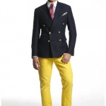 Blazer Cruzada Botón Dorado Ralph Lauren P/V 2014