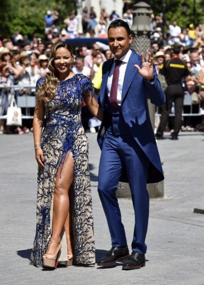 chaqué vestido por Kaylor Navas