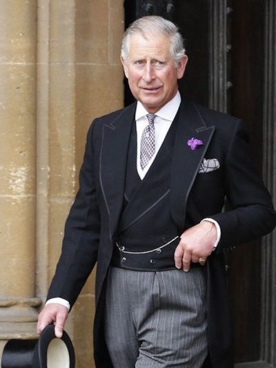 Prince Charles vistiendo de Chaqué