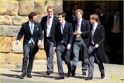 Príncipe Harry vistiendo Chaqué