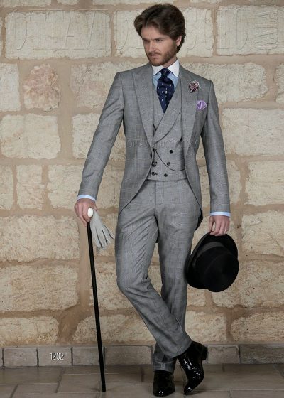 Chaqué completo príncipe de gales Ottavio Nuccio 2021